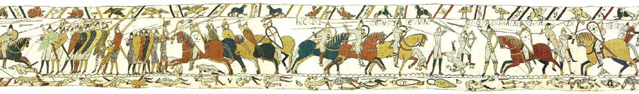 Dtail de la Tapisserie de Bayeux