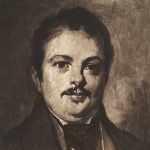 Par J. Allen St. John (18751957), facial features based on Louis Boulanger\'s (18061867) sepia drawing in the Musee de Tours [Public domain], via Wikimedia Commons