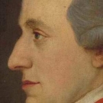 from painting &quot;Hagenauer Mozart&quot; [Public domain]