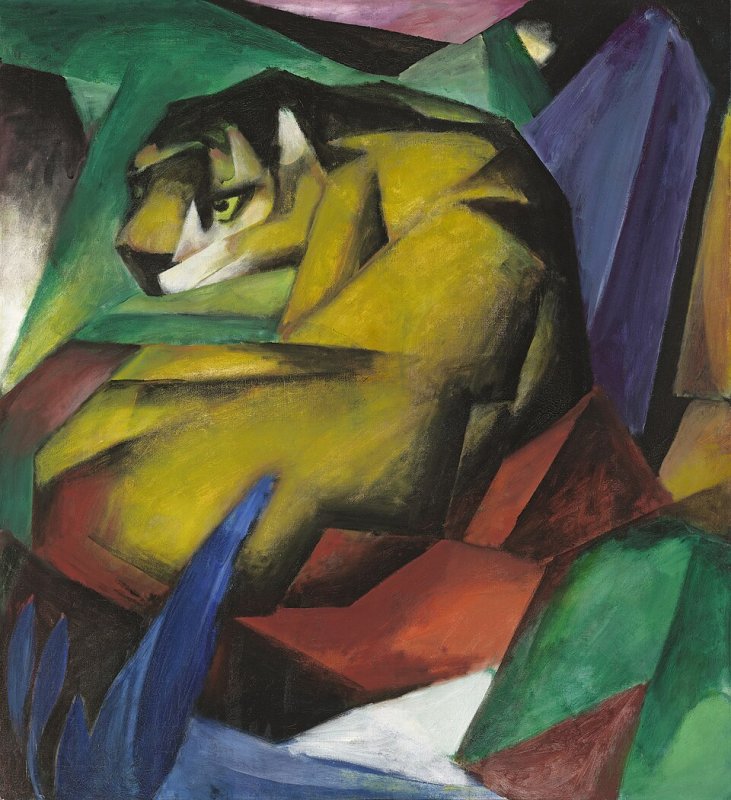Tigre - Franz Marc