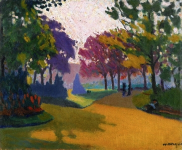 Jardin du Luxembourg, Albert Marquet (1898)
