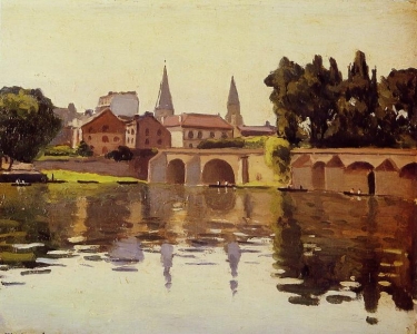 Le Pont de Poissy, Albert Marquet (1925)