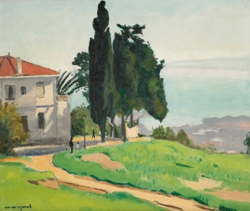 Le sentier Laperlier à Alger, Albert Marquet (1924)