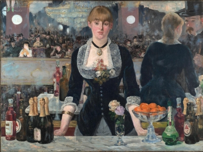 Un bar aux Folies Bergères, Edouard Manet (1880)
