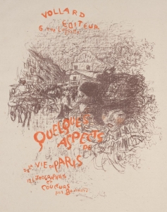 Quelques aspects de la vie de Paris - Affiche, Pierre Bonnard (1899)