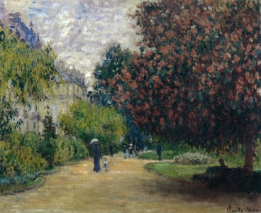 Parc Monceau, Claude Monnet