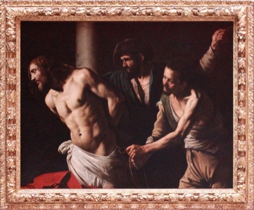 La Flagellation du Christ à la colonne, Caravaggio (Around 1607)