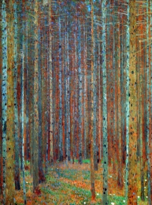 Forêt de sapins (1901) - Gustav Klimt