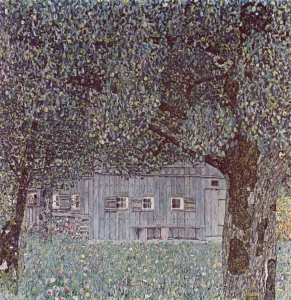 Bauernhaus in Ober-Osterreich (1911-1912) - Gustav Klimt
