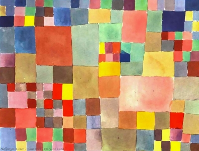 Flora on sand, Paul Klee (1927)