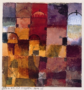 Red and white domes, Paul Klee (1914)