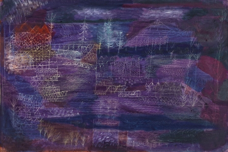 Flussbaulandschaft, Paul Klee (1924)