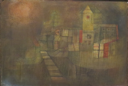 Small Village in the Autumn Sun, Paul Klee (1925)