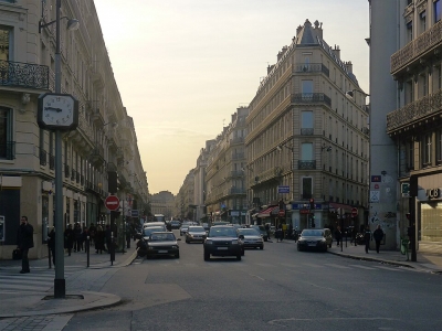 Rue La Fayette à Paris