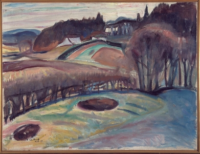Fields in Springtime, Edvard Munch (1920-1924)