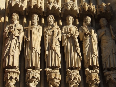 La cathédrale d'Amiens - Détail