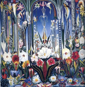 Fleurs - Italie, Jospeh Stella (1931)