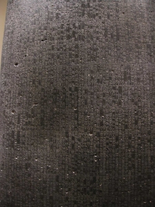 Stèle du code d'Hammourabi (détail de la partie basse) - Musée du Louvre