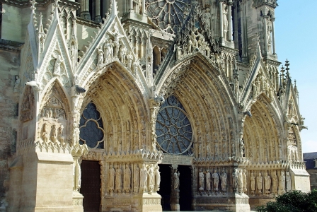 Cathédrale de Reims (façade)
