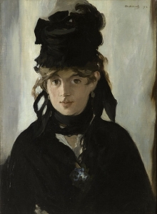 Berthe Morisot avec un bouquet de violettes - Edouard Manet (1972)