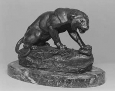 Snarling tiger - Antoine-Louis Barye (The Metropolitan Museum of Art, New-York)