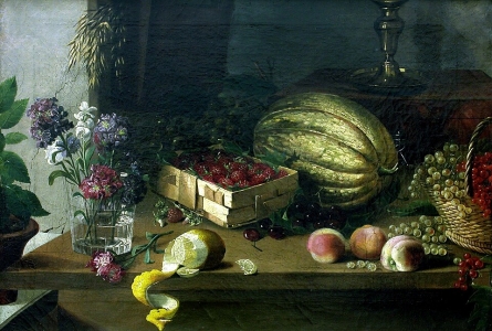 Fleurs et fruits (1), Ivan Khrutsky (1830s)