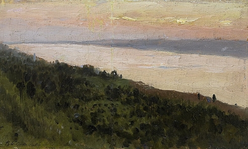 Painting (2), Isaac Levitan, (1889)