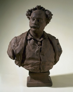 Buste d'Alexandre Dumas fils, Jean-Baptiste Carpeaux