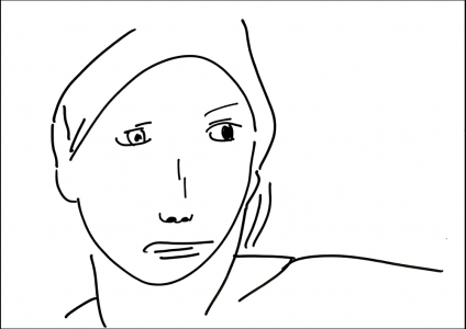 Dessin #17 - Visage de femme