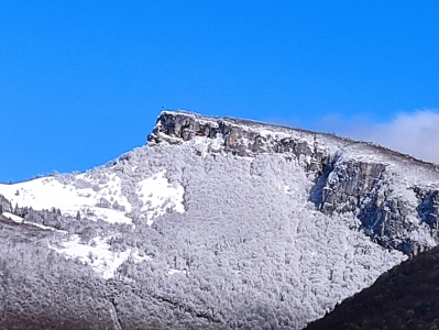 Le Nivolet enneigé (Savoie)