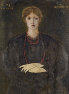Portrait of Georginia Burne Jones (1863)